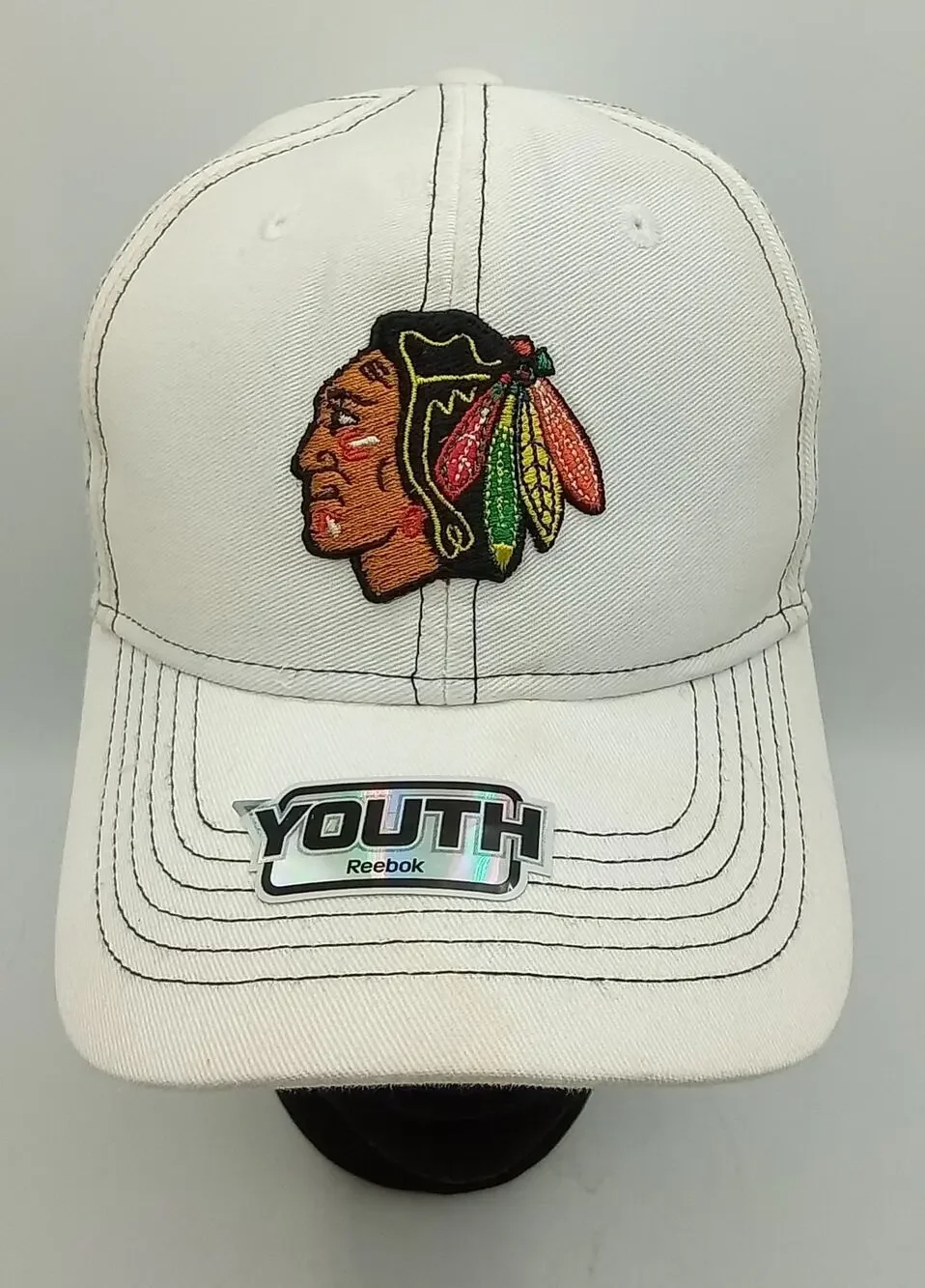 Vintage Chicago Blackhawks NHL Reebok Youth Cap Strapback